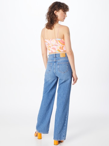 Warehouse Wide Leg Jeans in Blau