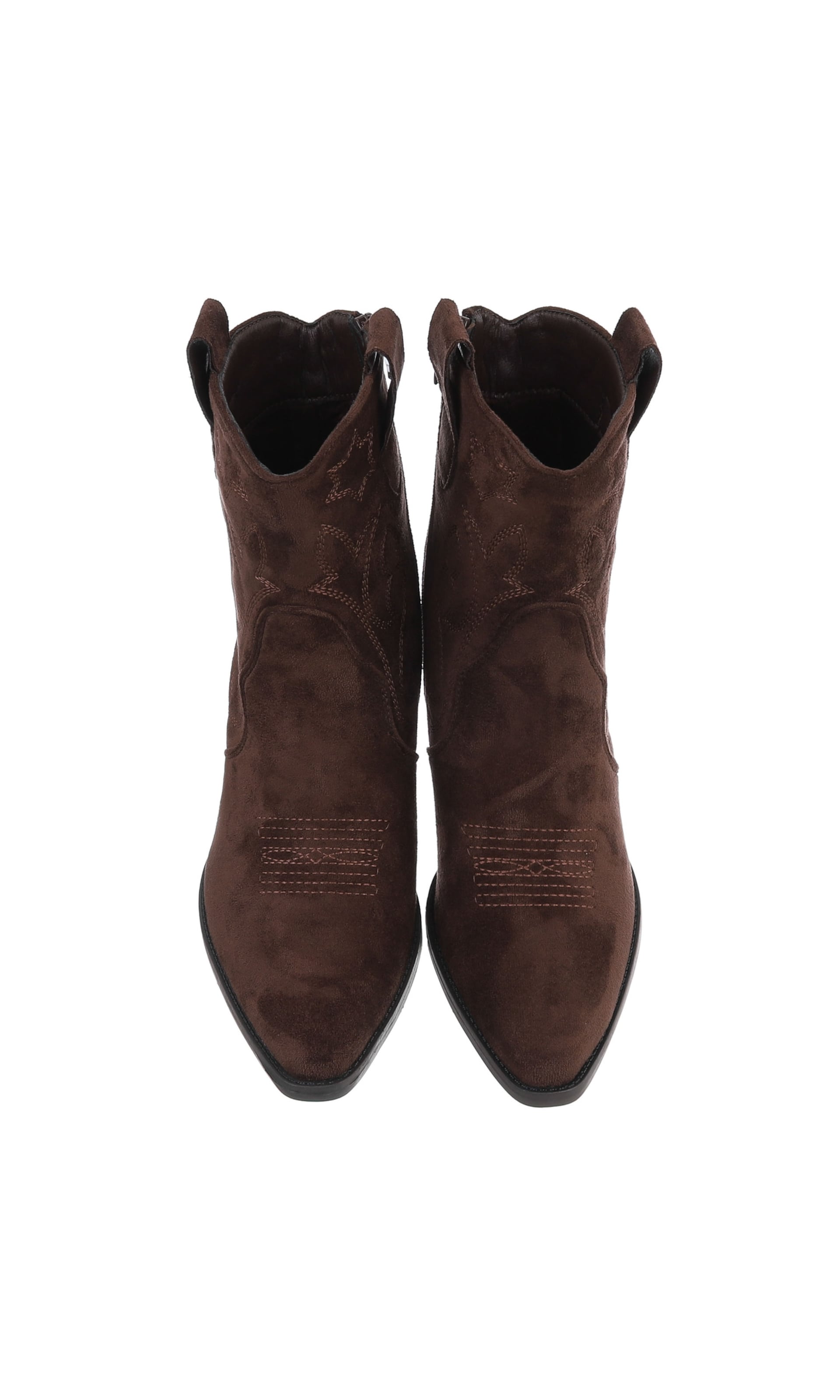 Ital-Design Cowboy Boots in Brown