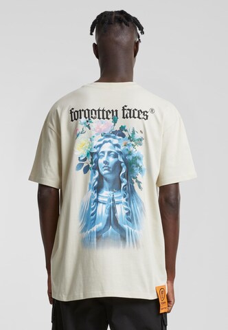 Forgotten Faces Shirt in Beige: Vorderseite