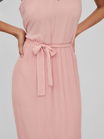 VILA Letné šaty - ružová
