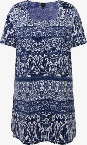 Ulla Popken Shirt in Blauw: voorkant