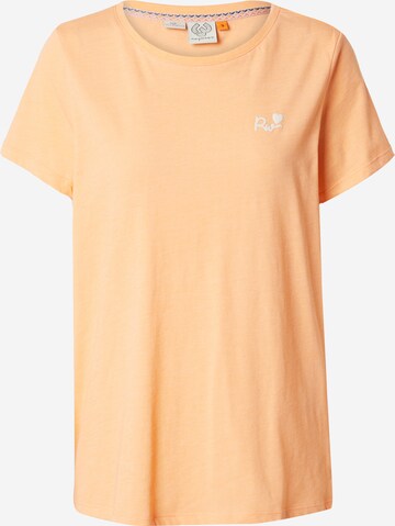 T-shirt 'ADORI LOVE' Ragwear en orange : devant