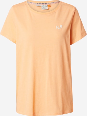 Ragwear - Camisa 'ADORI LOVE' em laranja: frente