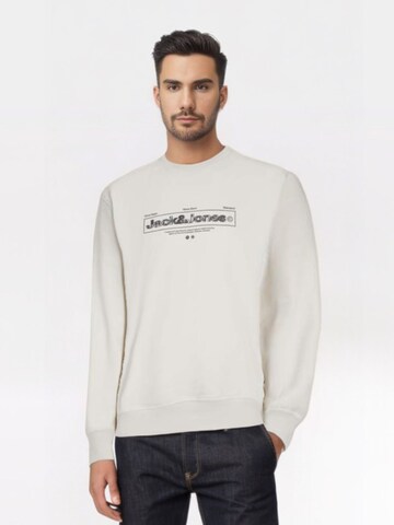 JACK & JONES Sweatshirt‌‌‌‌‌ in Beige