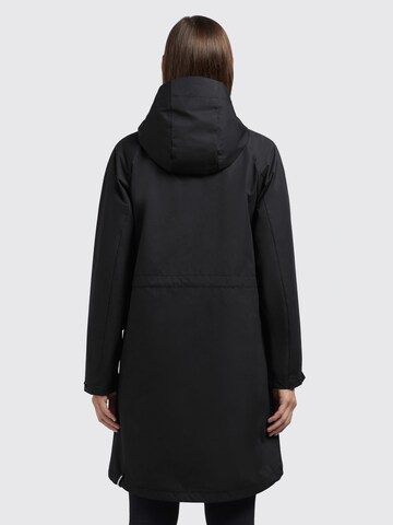 khujo Between-seasons coat 'MILEYA' in Black