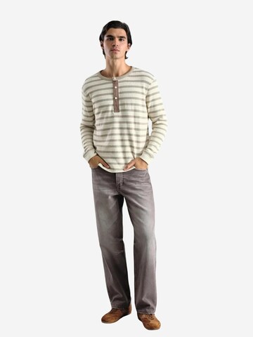 Giesto Shirt in Beige: voorkant