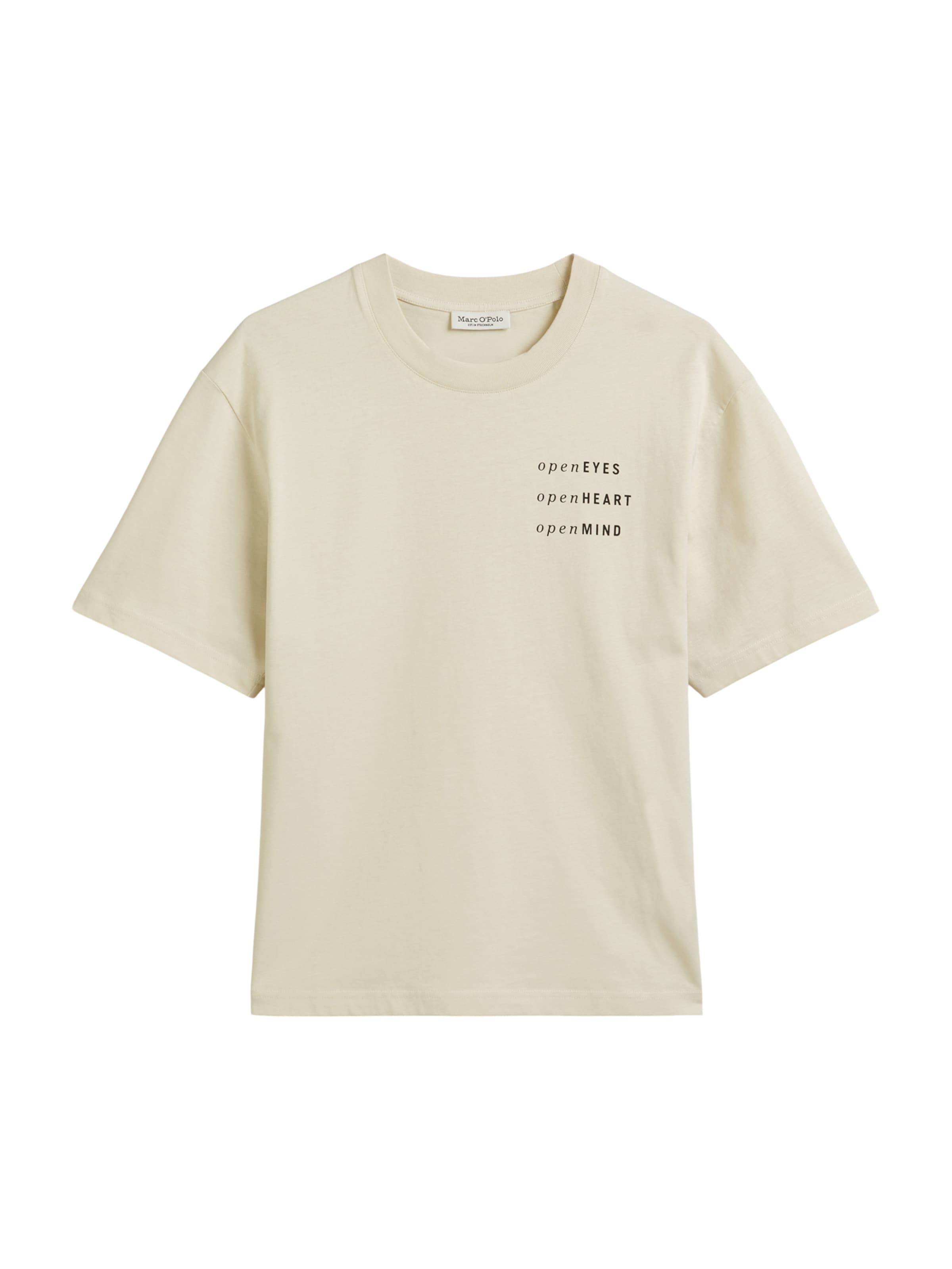 Marc O'Polo Shirt in Beige: voorkant