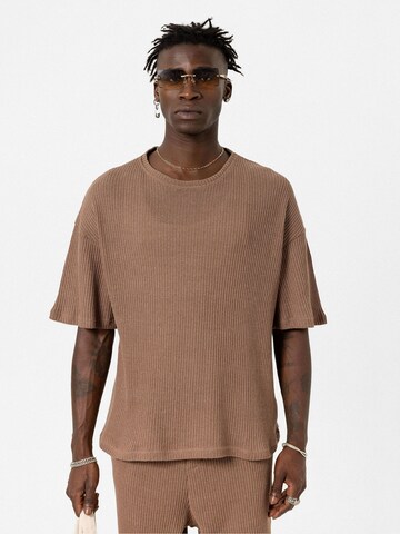VAMOS CLO Shirt in Bruin: voorkant