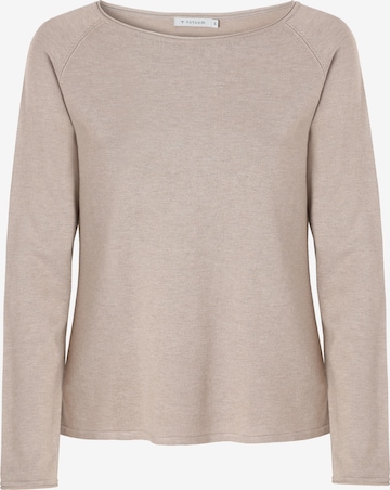 smėlio TATUUM Megztinis 'BROOKE': priekis