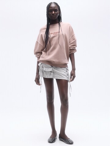 Sweat-shirt Pull&Bear en rose