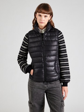 Gilet QS en noir : devant