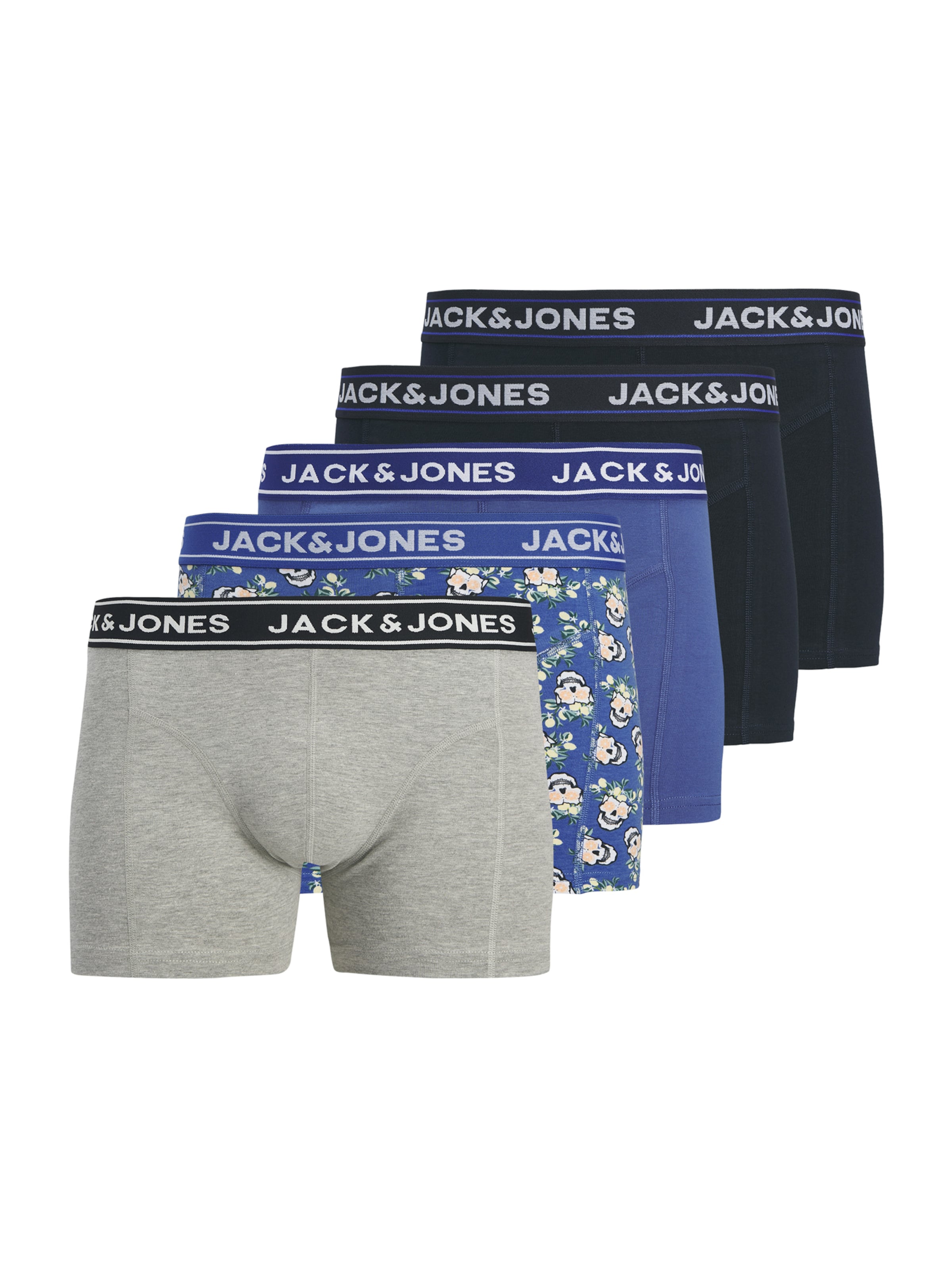 JACK & JONES - Boxers em azul: frente