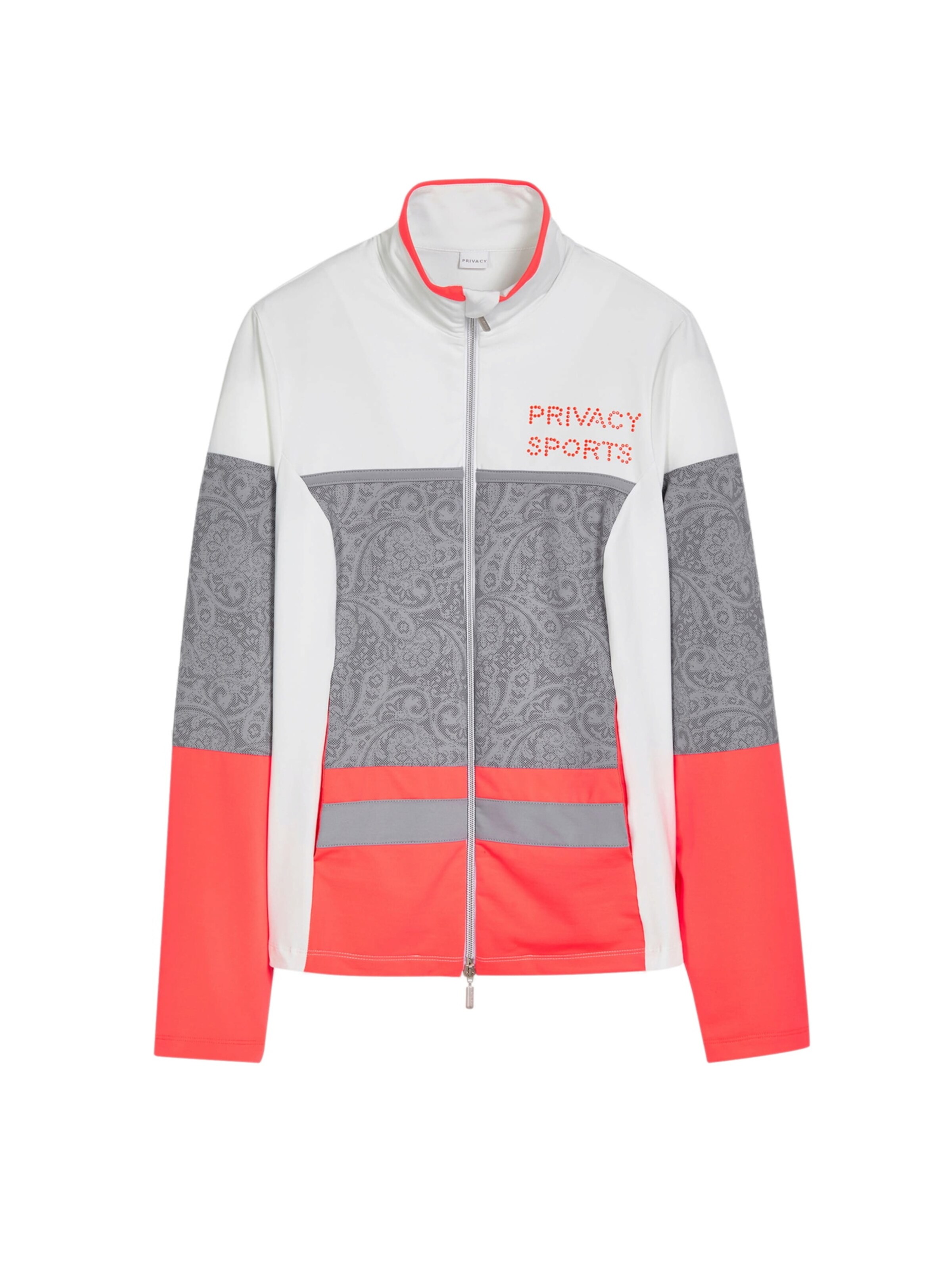 Veste mi-saison MADELEINE en gris : devant