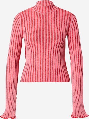 HUGO Red - Pullover 'Soverie' em rosa: frente
