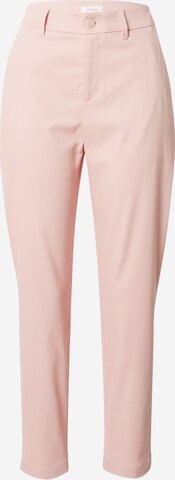 Coupe slim Pantalon chino s.Oliver en rose : devant