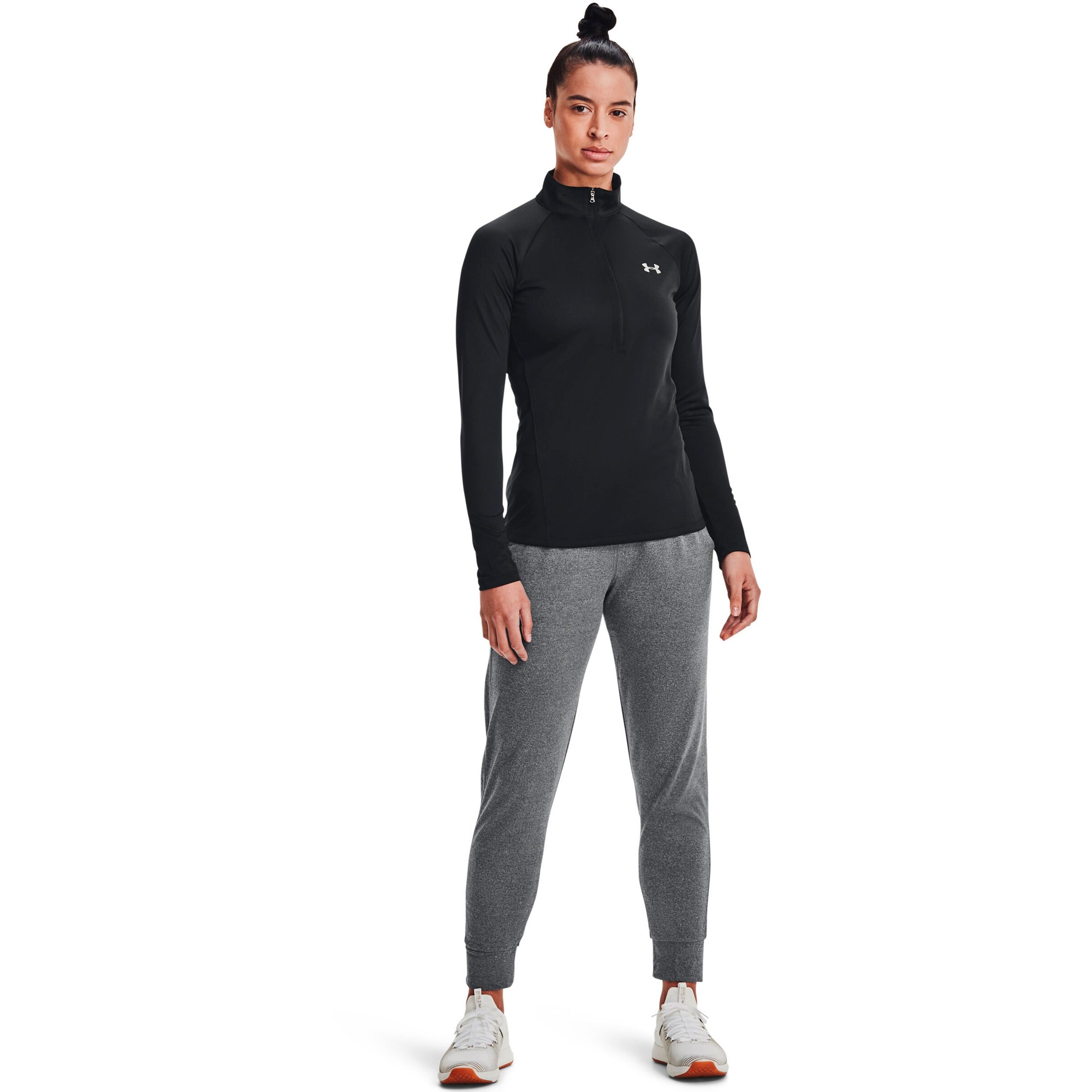 Frauen Sportarten UNDER ARMOUR Funktionsshirt 'Tech' in Schwarz - GK44669 Frauen Sportarten UNDER ARMOUR Funktionsshirt 'Tech' in Schwarz - GK44669