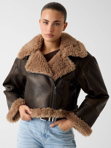 GUESS Between-Season Jacket in Brown: front