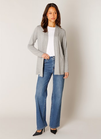 BASE LEVEL Knit Cardigan in Grey