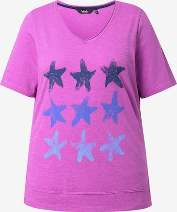 Ulla Popken Shirt in Lila: Vorderseite