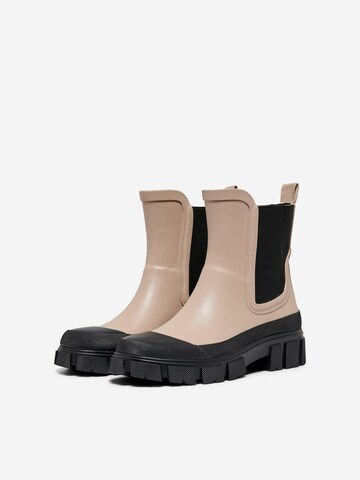 Bottes en caoutchouc ONLY en beige