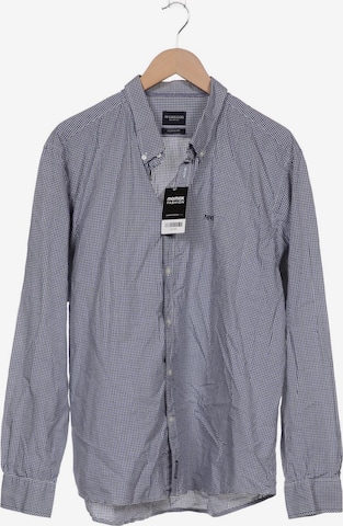 McGREGOR Button Up Shirt in XXXL in Blue: front