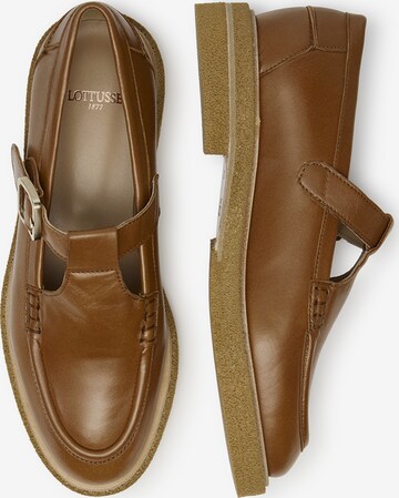 LOTTUSSE Moccasins 'CANNES' in Brown