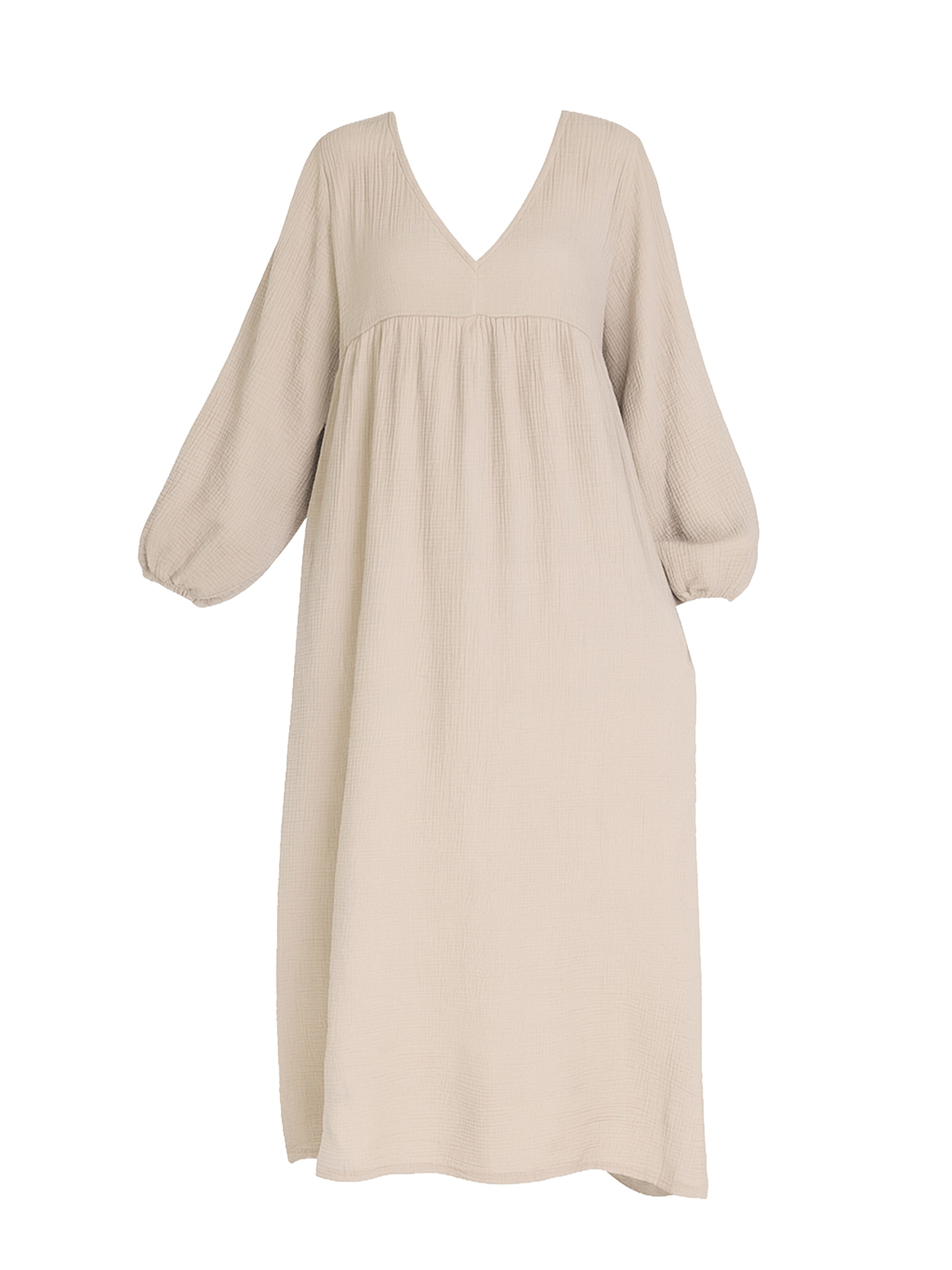 Robe Elara en gris : devant