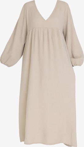 Robe Elara en gris : devant