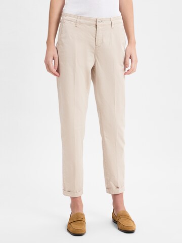 Pantalon 'Summer Spirit' MAC en beige : devant