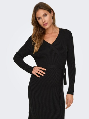ONLY - Vestido de punto 'ONLVENLO' en negro