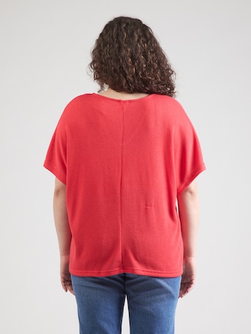 ONLY Carmakoma Shirt 'CARTAMMI' in Red