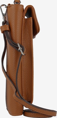 TOM TAILOR Smartphone Case 'Ela' in Brown