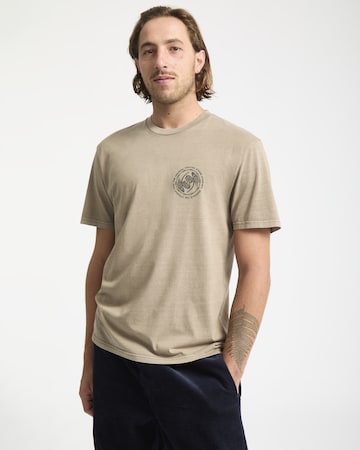 T-Shirt 'CIRCLEPALM PW' Volcom en beige