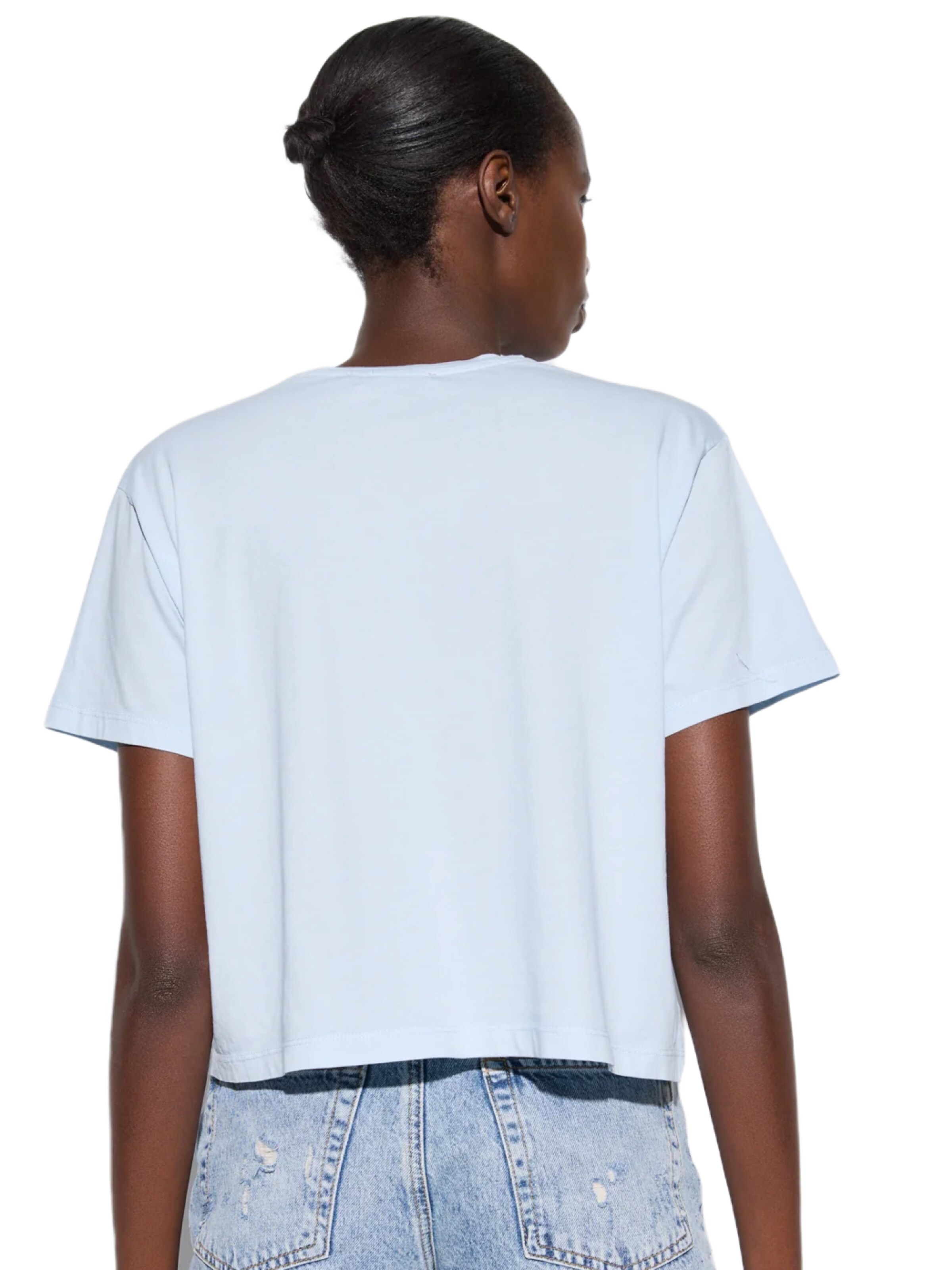 T-shirt No Matter What en bleu