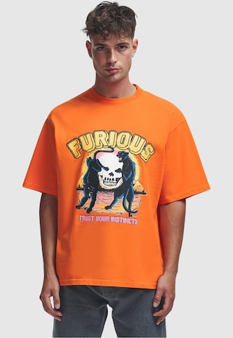 Maglietta 'Furios' di 2Y Studios in arancione: frontale