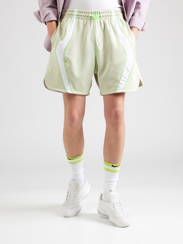 Nike Sportswear Loosefit Παντελόνι σε πράσινο: μπροστά
