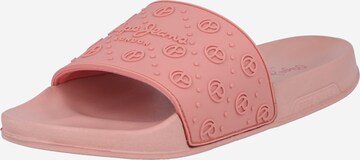 Pepe Jeans - Zapatos abiertos en rosa: frente