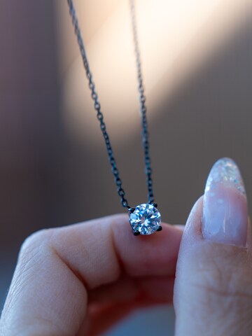 Chaîne 'Zirconia' SERASAR en noir