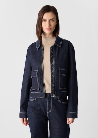 COMMA Übergangsjacke in Blau: Vorderseite