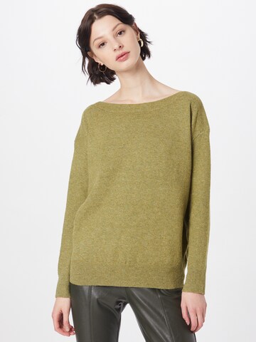 Pull-over 'ALPA' ICHI en vert : devant