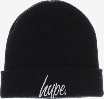 hype Hat & Cap in One size in Black: front