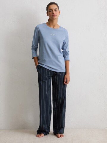 Marc O'Polo - Camiseta para dormir ' Mix N Match Cotton ' en azul: frente
