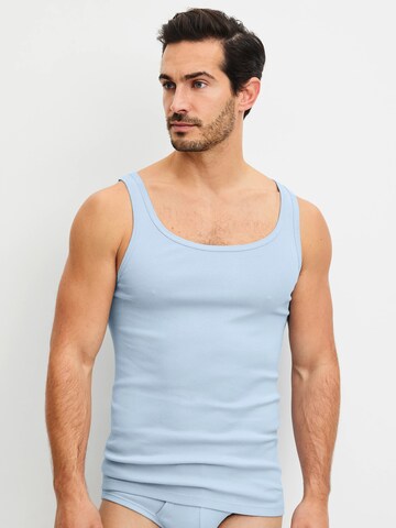 CALIDA Undershirt 'Twisted Cotton' in Blue