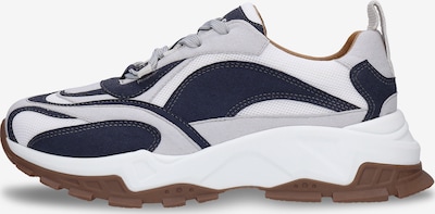 nae Vegan Shoes Matalavartiset tennarit 'Hanoi' koossa 36 värissä sininen / hopeanharmaa / valkoinen, Tuotenäkymä