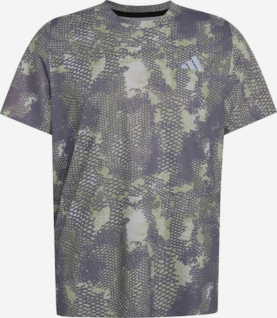 ADIDAS PERFORMANCE Toiminnallinen paita koossa S värissä basaltinharmaa / vaaleanharmaa / khaki, Tuotenäkymä