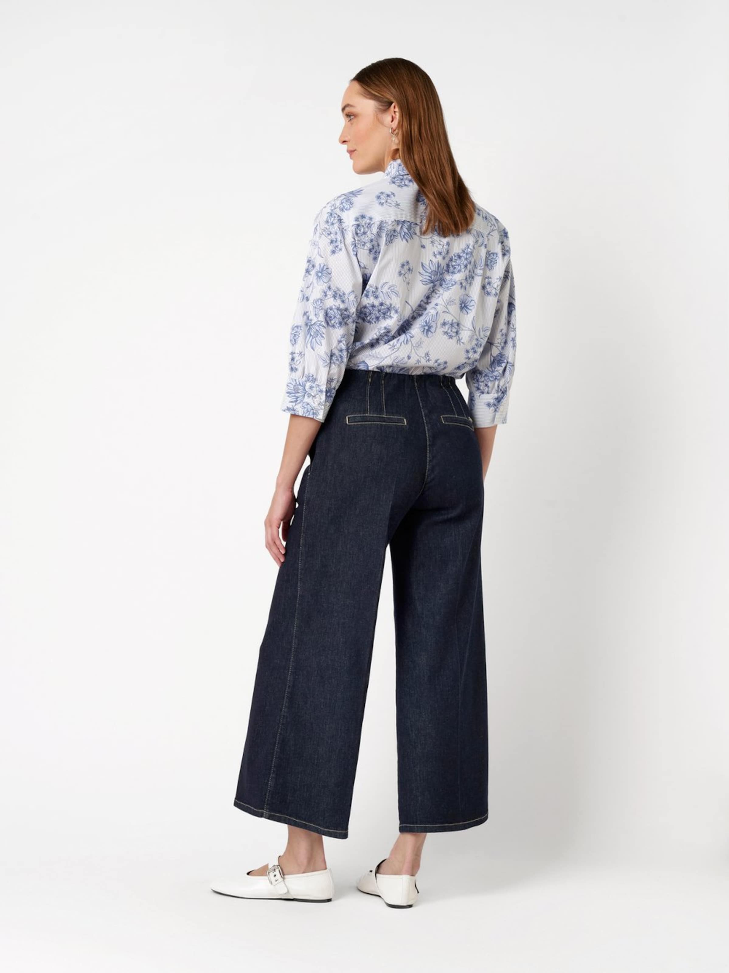 TONI Wide leg Jeans in Blue
