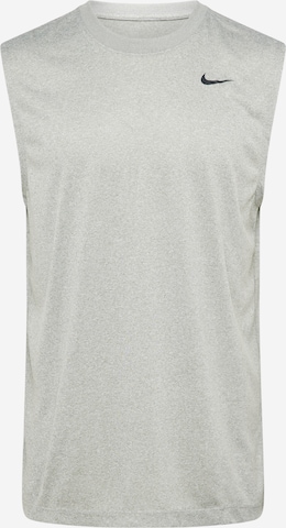 NIKETehnička sportska majica - siva boja: prednji dio