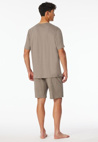 SCHIESSER Pajama short in Beige