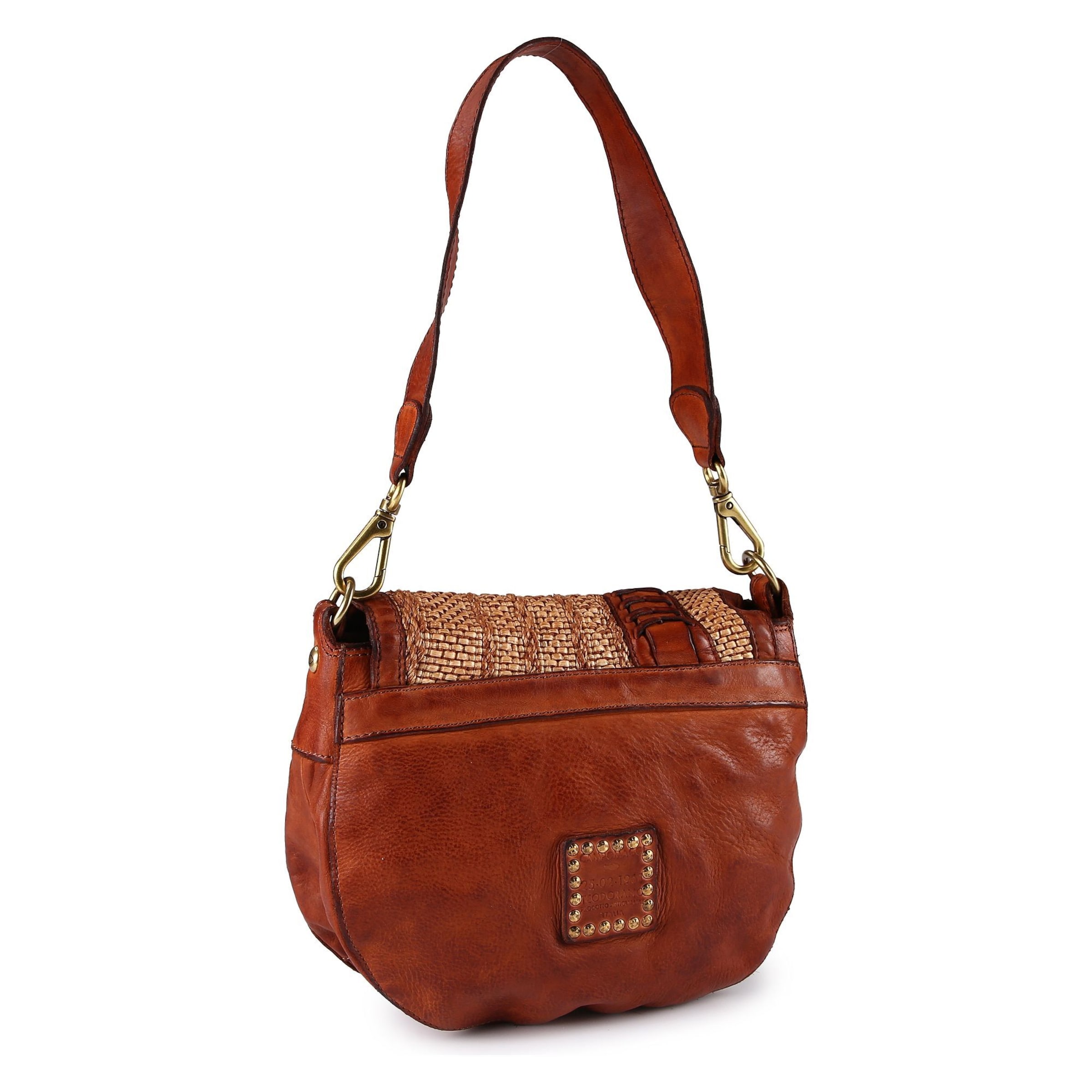 Campomaggi Schoudertas 'Gioachina' in Bruin