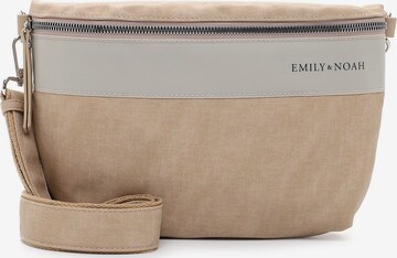 Borsa a spalla ' E&N Bonnie ' di Emily & Noah in marrone: frontale